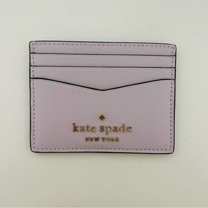 Kate Spade Card Wallet in Lilac